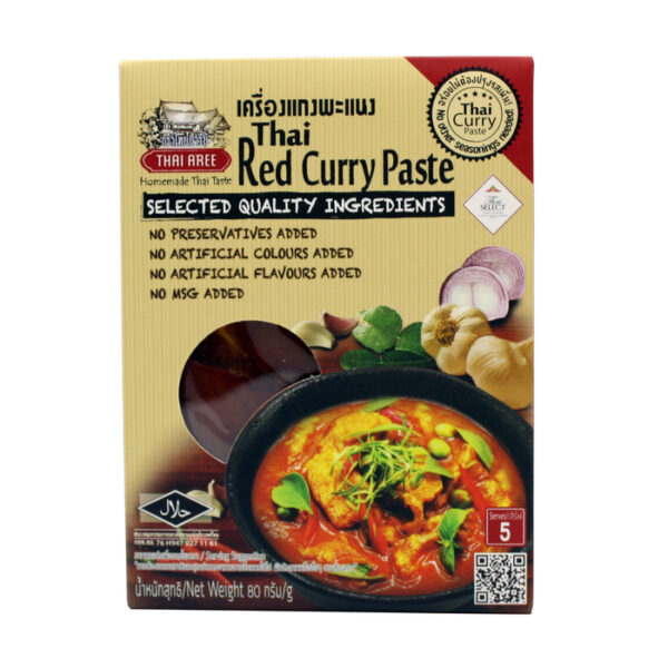 Thai Aree Brand Thai Red Curry Paste - Image 2