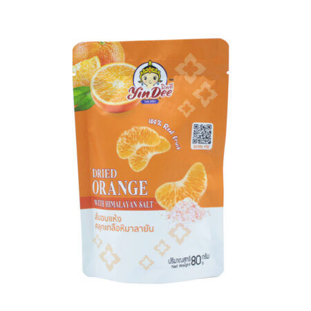 Yindee Brand Dried Orange with Himalayan Salt (net weight 80g)