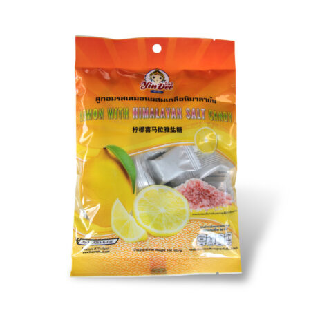 Yindee Brand LEMON with Himalayan Salt Candy (net weight 108g/bag)