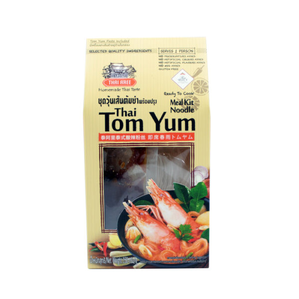 Thai Aree Brand Ready To Cook Meal Kit Noodle Thai Tom Yum - Image 4