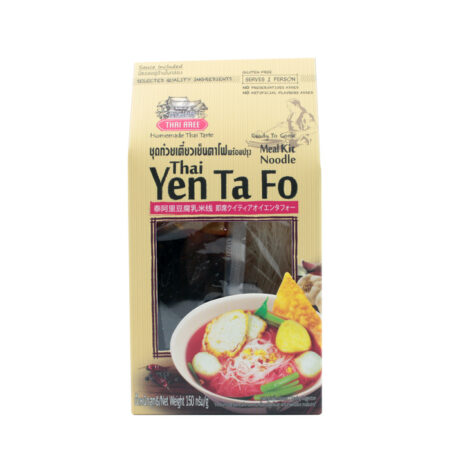 Thai Aree Brand  Ready To Cook Meal Kit Noodle Thai Yen Ta Fo