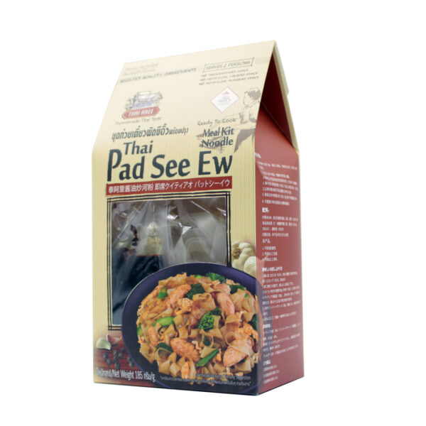 Thai Aree Brand  Ready To Cook Meal Kit Noodle Thai Pad See Ew
