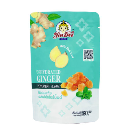 Yindee Brand Dehydrated Ginger Peppermint Flavor (net weight 80g)