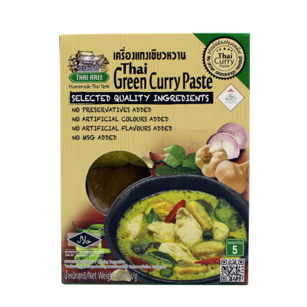 Thai Aree Brand Thai Green Curry Paste - Image 2